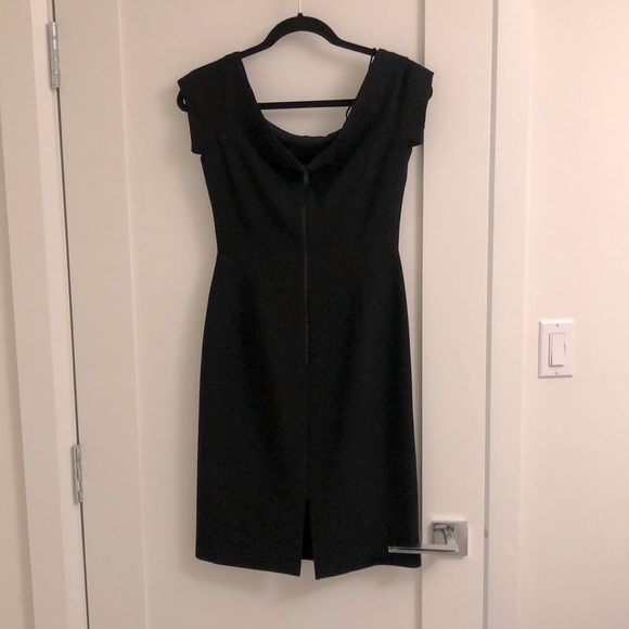 Alice and Olivia black off the shoulder mini dress - Picture 2 of 3